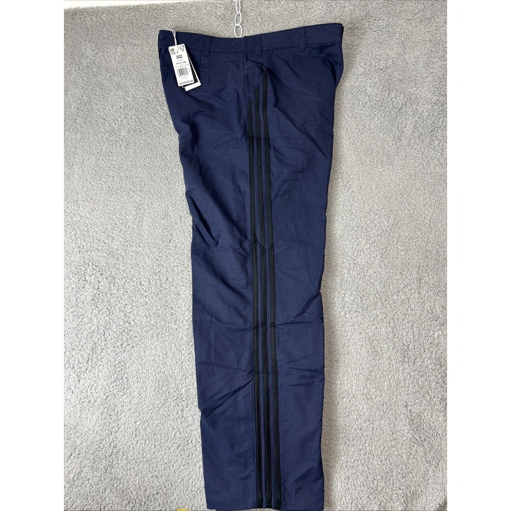 $80 Mens SIze 34x32 Adidas Originals Straight Leg Skate Chino Pants Blue NWT
